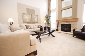 Living Room Interior in Sequim